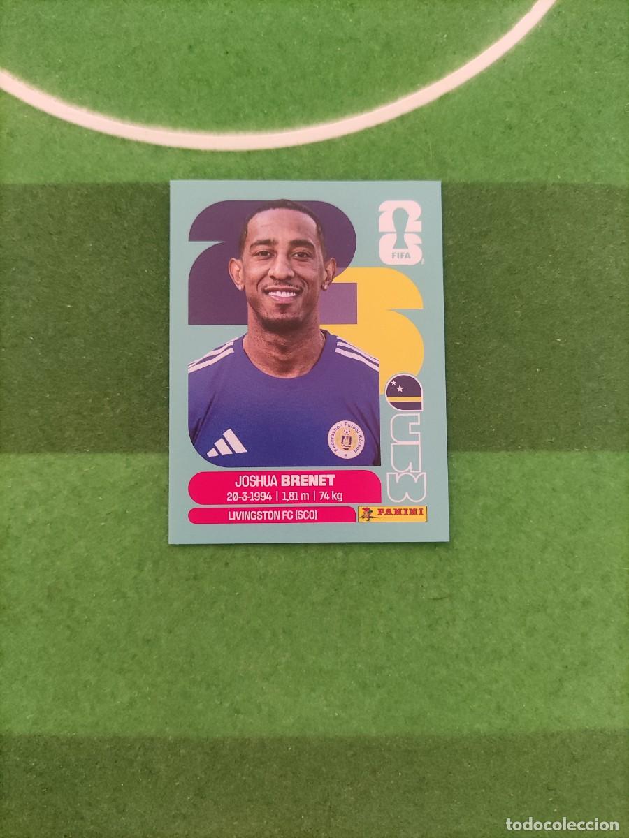 Cromos de f&uacute;tbol: Brenet Curazao CUW 6 Sticker Mundial 2026 FIFA World Cup / Sin pegar