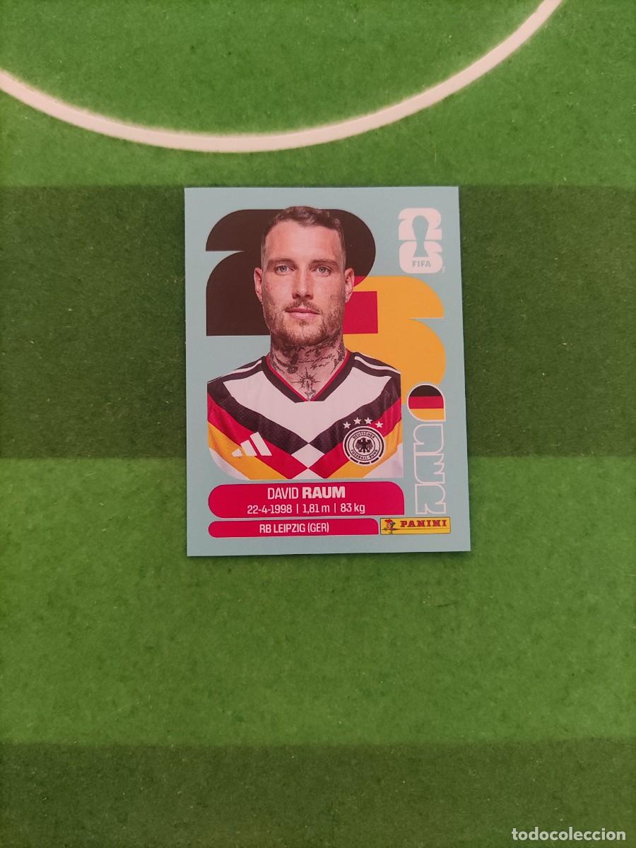Fu&szlig;ball-Sticker: Raum Alemania GER 4 Sticker Mundial 2026 FIFA World Cup / Sin pegar