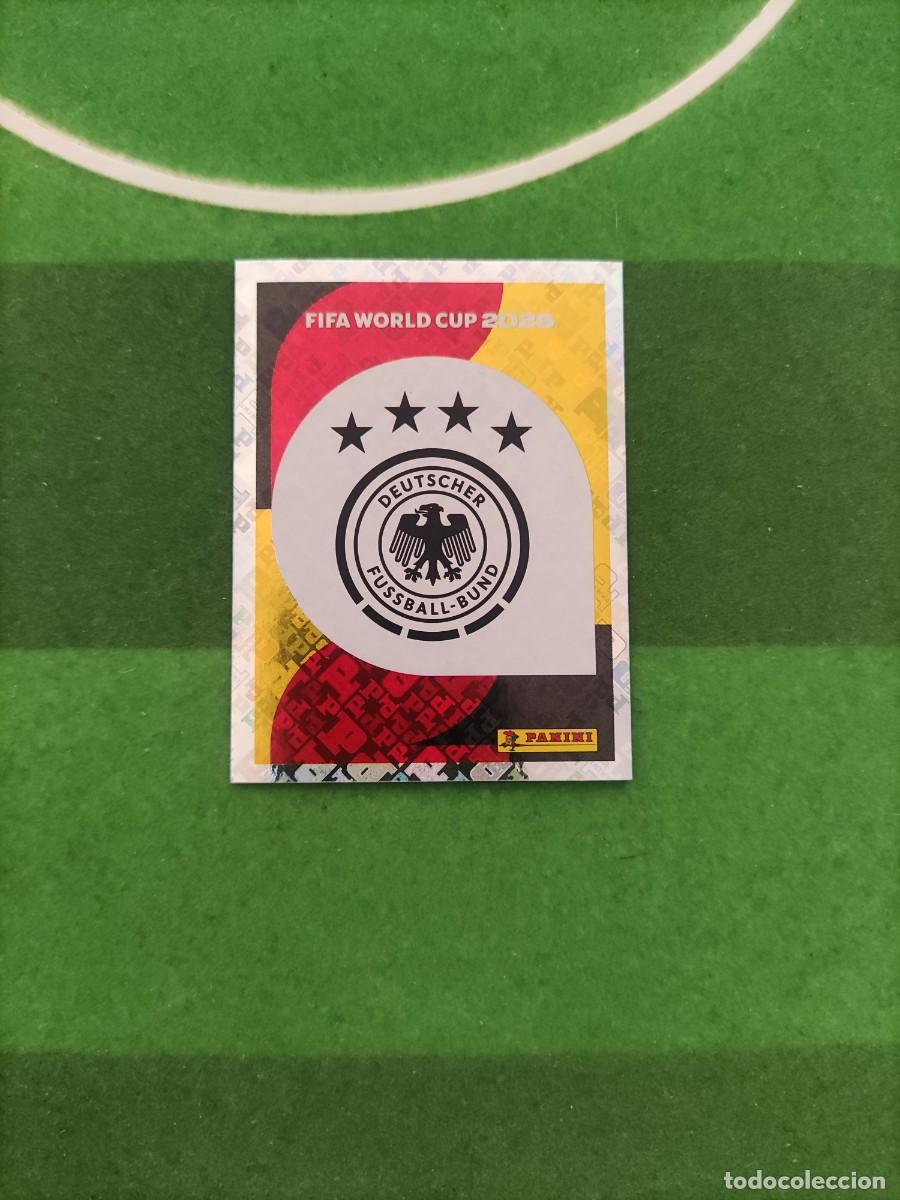 Fu&szlig;ball-Sticker: Escudo Alemania GER 1 Sticker Mundial 2026 FIFA World Cup / Sin pegar