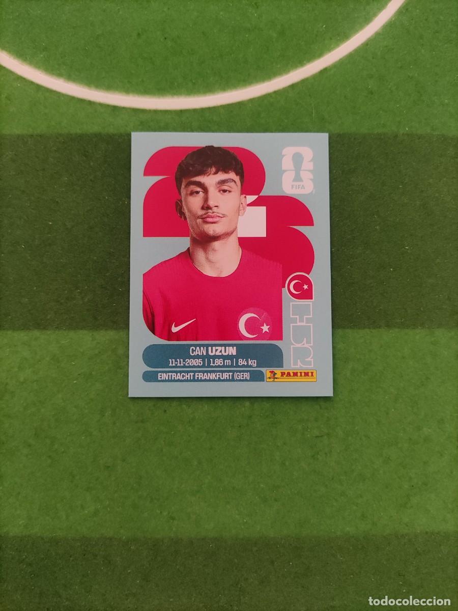 Figurine di Calcio: Uzun Turqu&iacute;a TUR 17 Sticker Mundial 2026 FIFA World Cup / Sin pegar