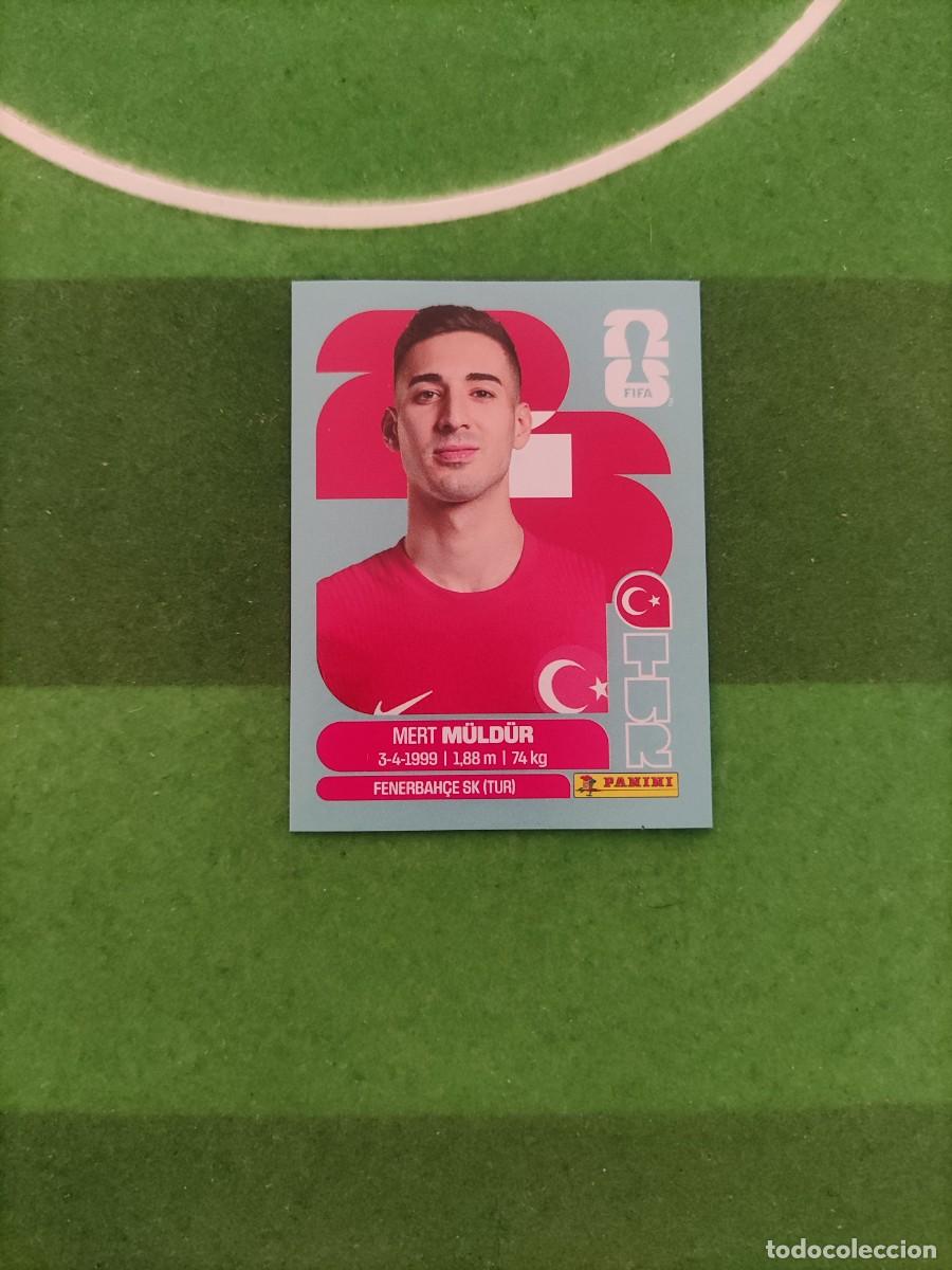 Cromos de f&uacute;tbol: M&uuml;ld&uuml;r Turqu&iacute;a TUR 3 Sticker Mundial 2026 FIFA World Cup / Sin pegar