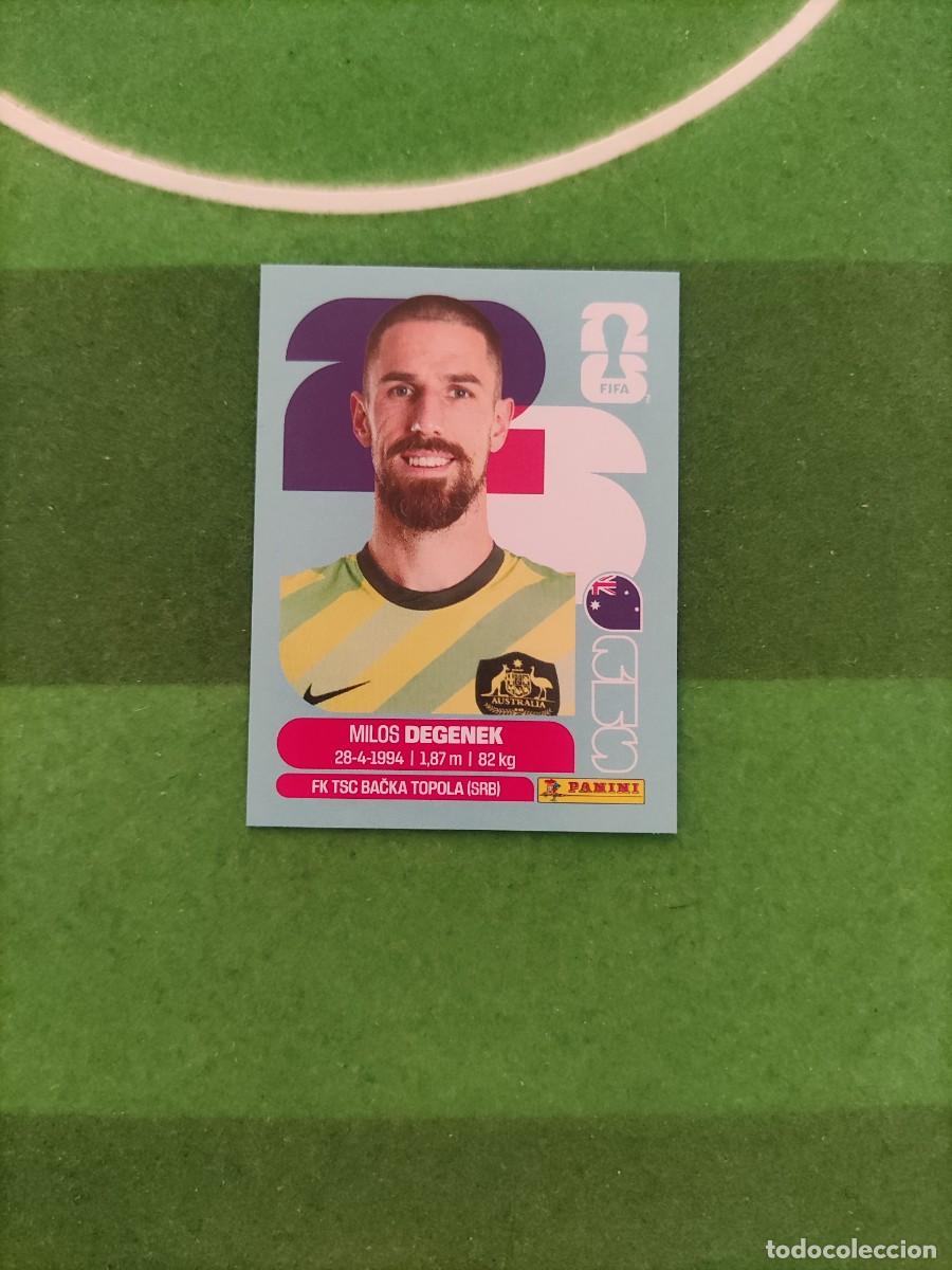 Cromos de f&uacute;tbol: Degenek Australia AUS 10 Sticker Mundial 2026 FIFA World Cup / Sin pegar