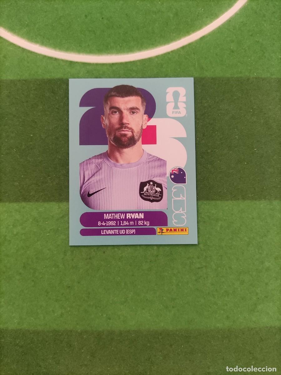 Cromos de f&uacute;tbol: Ryan Australia AUS 2 Sticker Mundial 2026 FIFA World Cup / Sin pegar