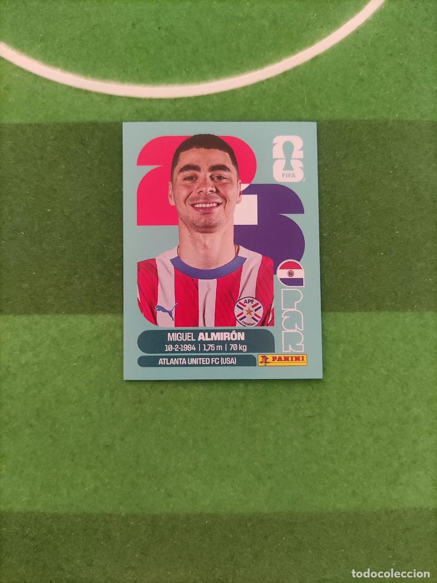 Cromos de f&uacute;tbol: Almir&oacute;n Paraguay PAR 17 Sticker Mundial 2026 FIFA World Cup / Sin pegar