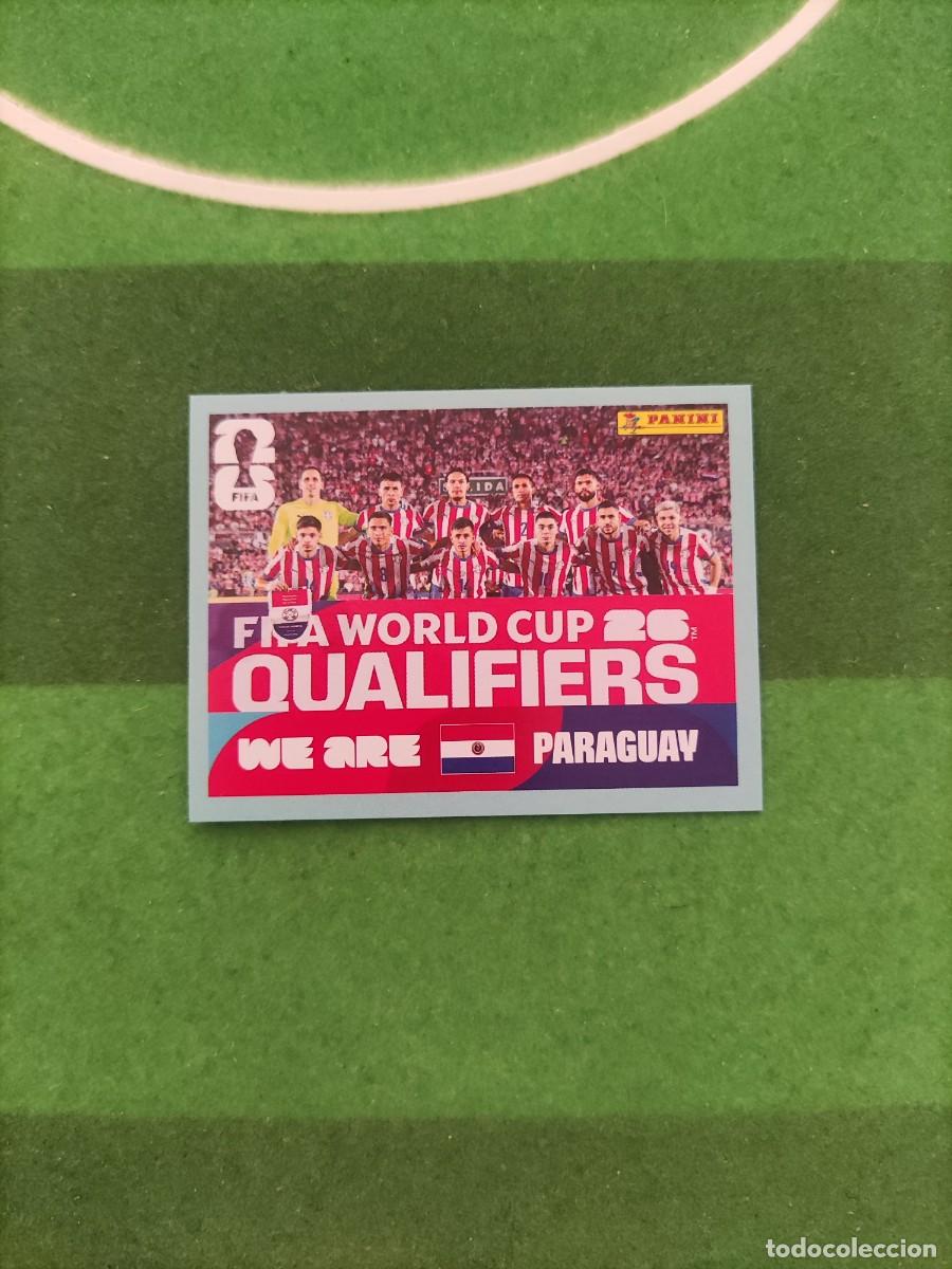 Cromos de f&uacute;tbol: We are Paraguay PAR 13 Sticker Mundial 2026 FIFA World Cup / Sin pegar