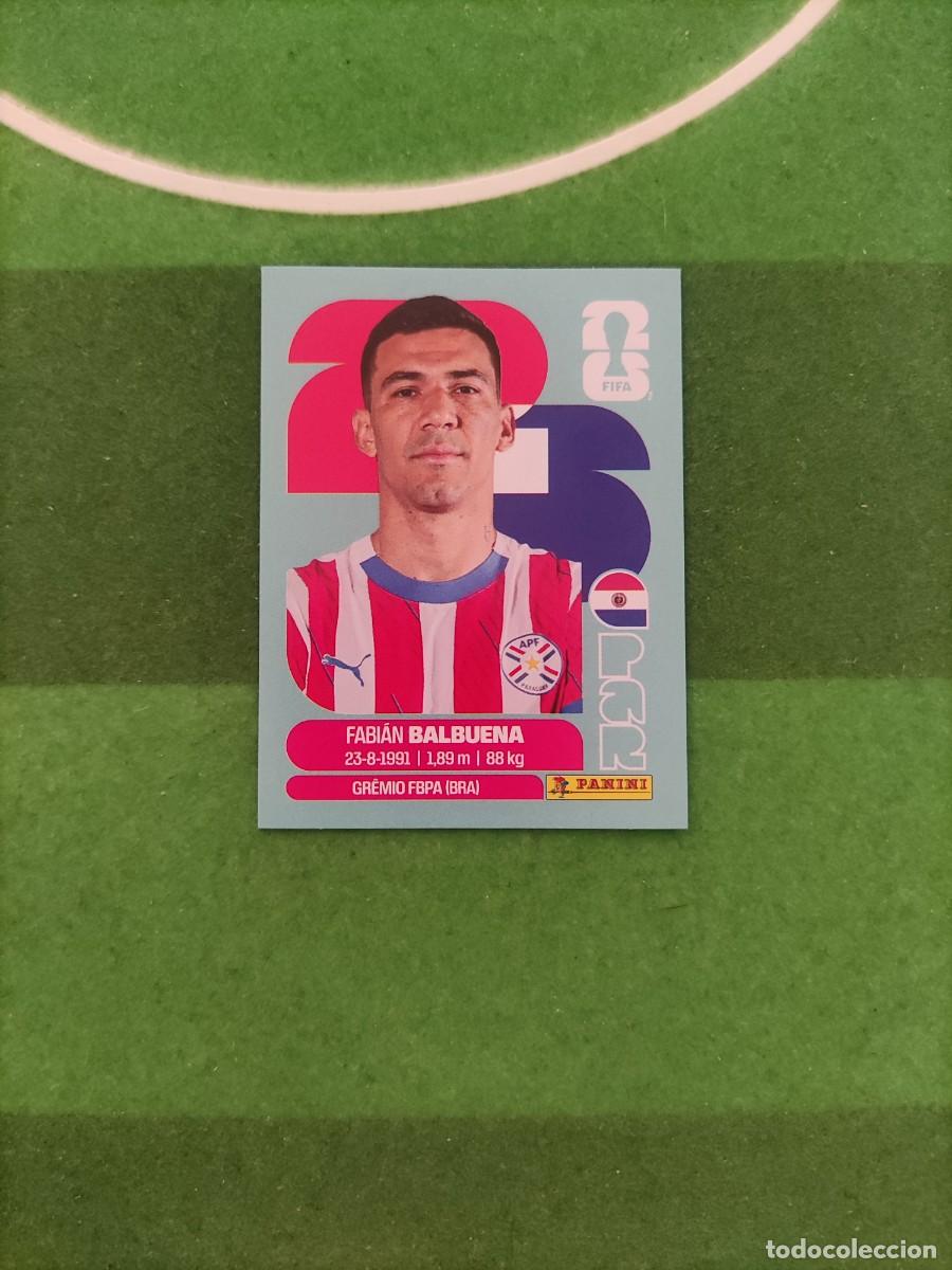 Cromos de f&uacute;tbol: Balbuena Paraguay PAR 5 Sticker Mundial 2026 FIFA World Cup / Sin pegar