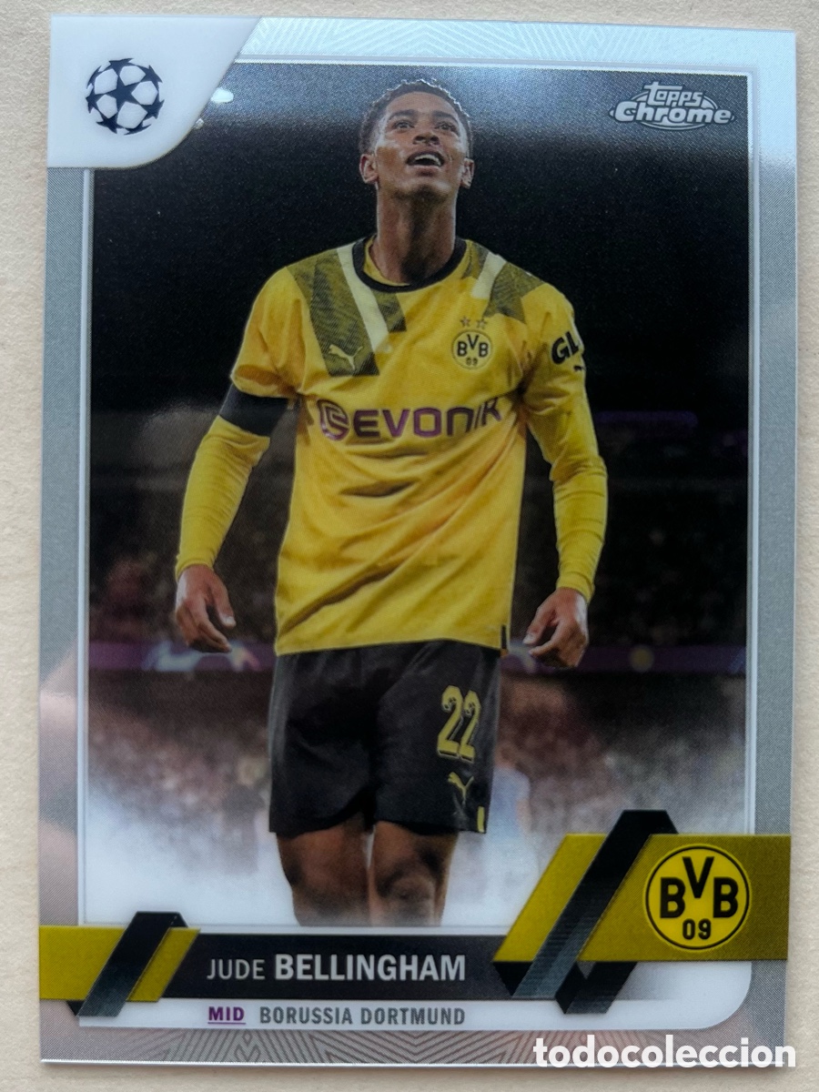 Football Stickers: Bellingham Topps Chrome 2022-22 - Borussia Dortmund