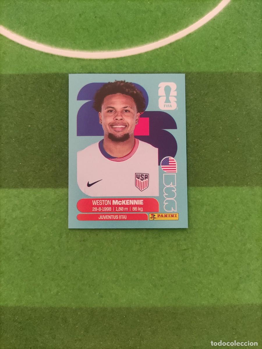 Cromos de f&uacute;tbol: Mckennie Estados Unidos USA 10 Sticker Mundial 2026 FIFA World Cup / Sin pegar