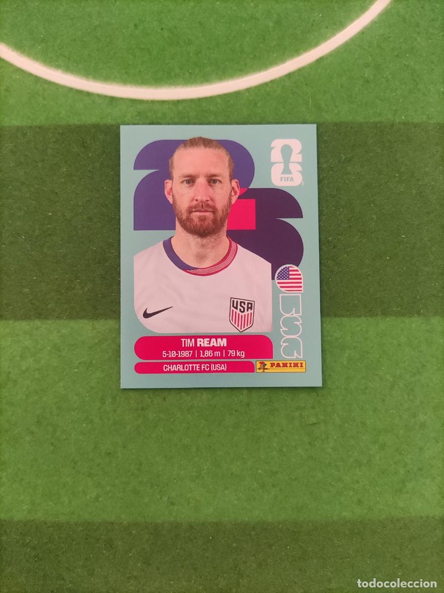 Cromos de f&uacute;tbol: Ream Estados Unidos USA 4 Sticker Mundial 2026 FIFA World Cup / Sin pegar