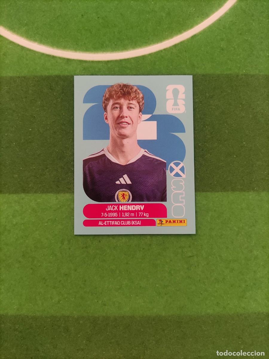 Cromos de f&uacute;tbol: Hendry Escocia SCO 3 Sticker Mundial 2026 FIFA World Cup / Sin pegar
