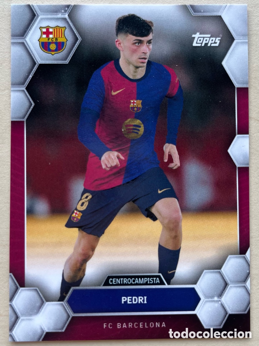 Cromos de f&uacute;tbol: Pedri Topps FC Barcelona Fan Set 2024-25