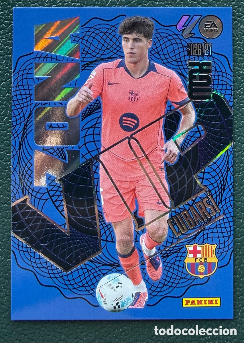 Cromos de f&uacute;tbol: 391 CUBARSI FC BARCELONA ZONA VIP FICHAS ALBUM MEGACRACKS 2026 2027 MGK 26 27