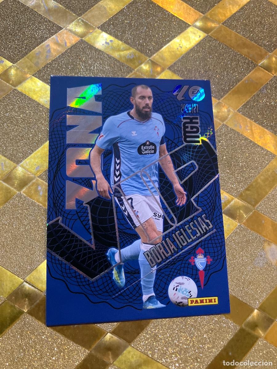 Figurine di Calcio: CROMO DE FUTBOL NUMERO 389 BORJA IGLESIAS CELTA ZONA VIP LIGA 2026 2027 MEGACRAKS MGK PANINI !