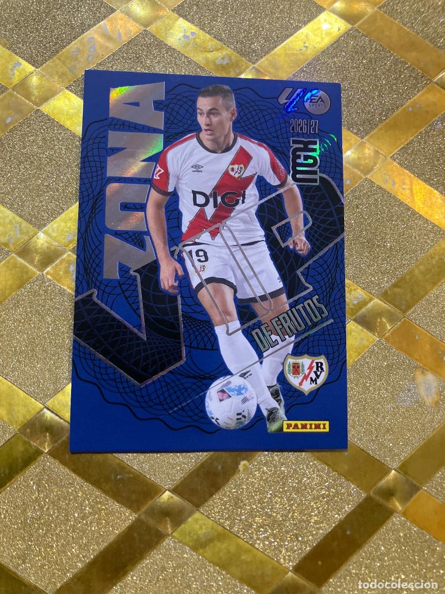 Football Stickers: CROMO FUTBOL NUMERO 392 DE FRUTOS RAYO VALLECANO ZONA VIP LIGA 2026 2027 MEGACRAKS MGK PANINI !
