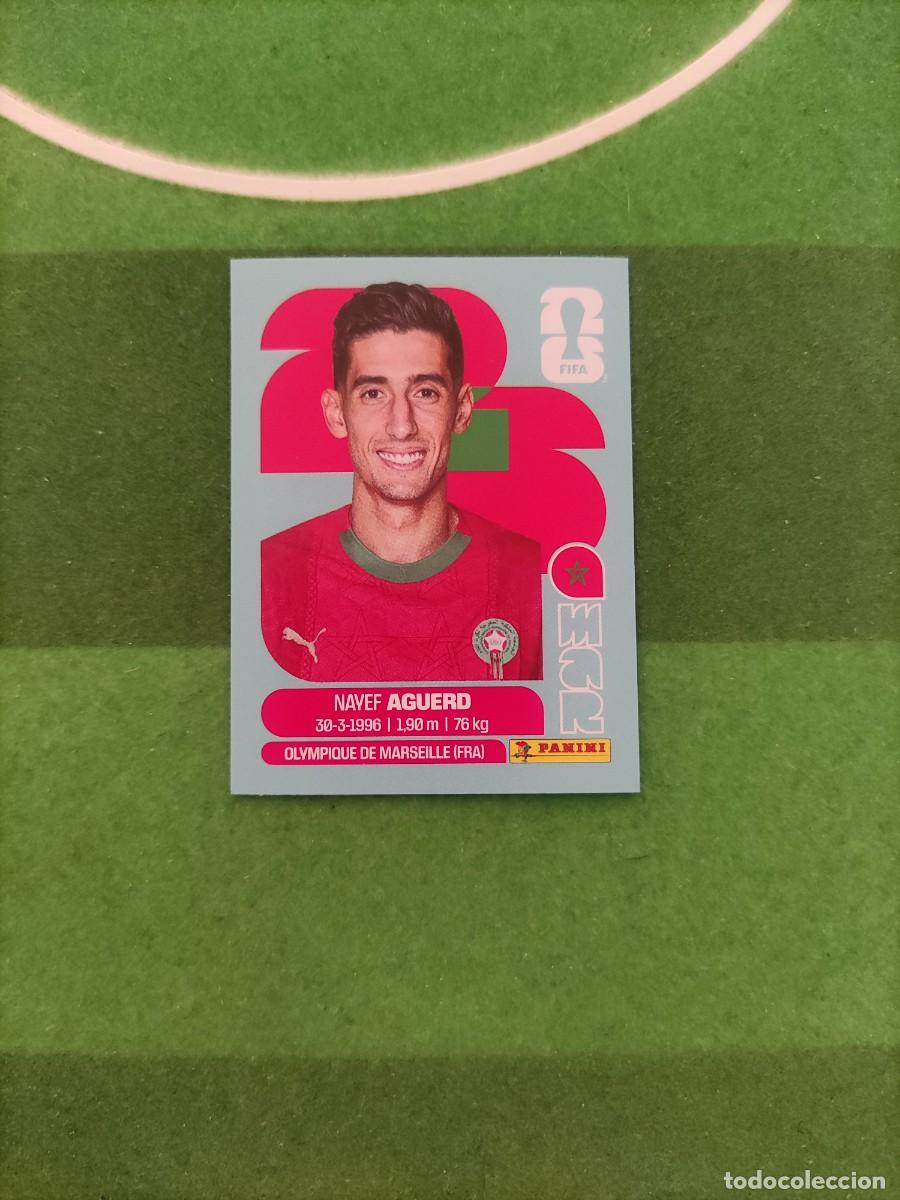 Cromos de f&uacute;tbol: Aguerd Marruecos MAR 6 Sticker Mundial 2026 FIFA World Cup / Sin pegar