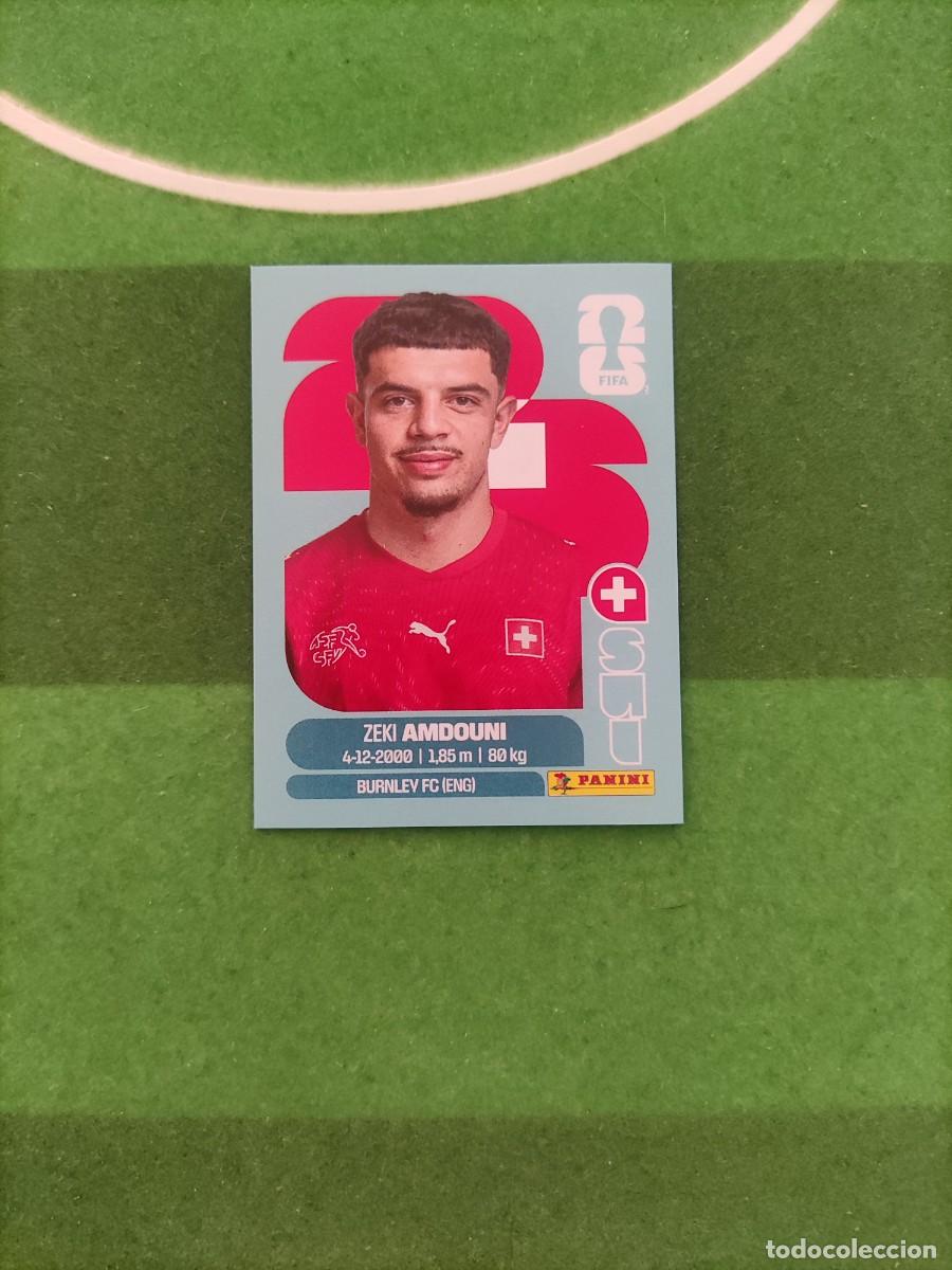 Cromos de f&uacute;tbol: Amdouni SUI 20 Sticker Mundial 2026 FIFA World Cup / Sin pegar
