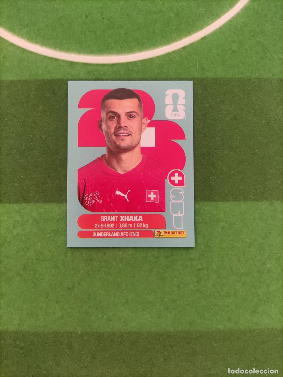 Cromos de f&uacute;tbol: Xhaka Suiza SUI 9 Sticker Mundial 2026 FIFA World Cup / Sin pegar