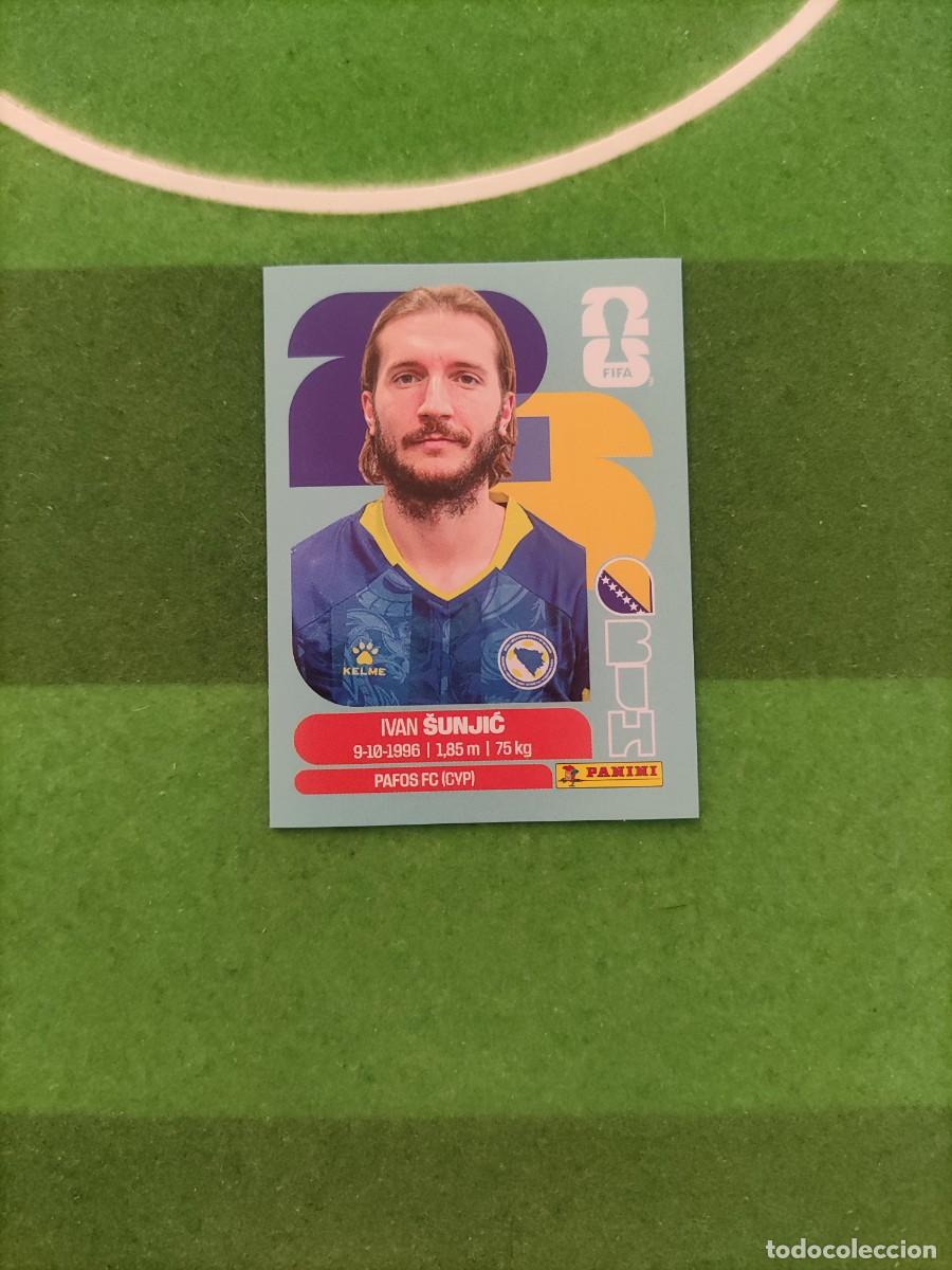 Cromos de f&uacute;tbol: Sunjic Bosnia Herzegovina BIH 11 Sticker Mundial 2026 FIFA World Cup / Sin pegar