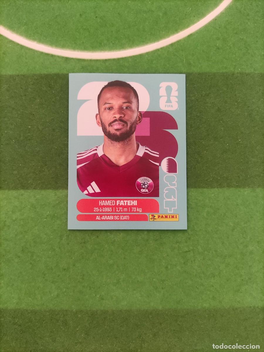 Cartes &agrave; collectionner de Football: Fatehi Qatar QAT 12 Sticker Mundial 2026 FIFA World Cup / Sin pegar