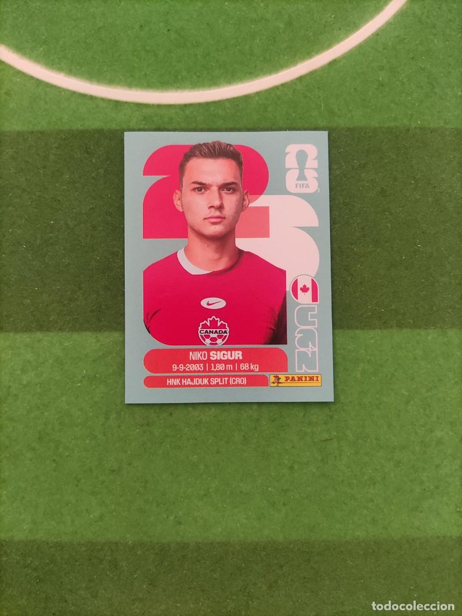 Cartes &agrave; collectionner de Football: Sigur Canad&aacute; CAN 16 Sticker Mundial 2026 FIFA World Cup / Sin pegar