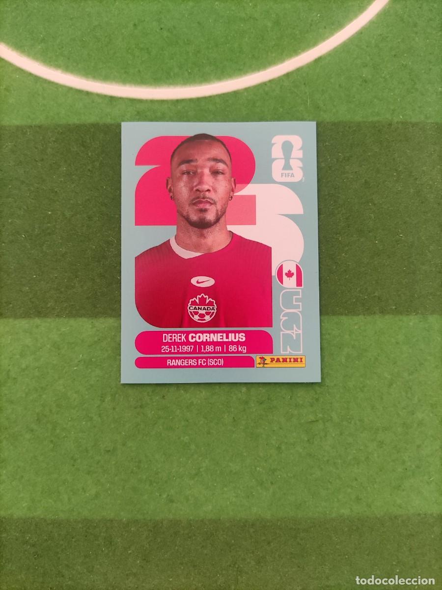 Cartes &agrave; collectionner de Football: Cornelius Canad&aacute; CAN 7 Sticker Mundial 2026 FIFA World Cup / Sin pegar