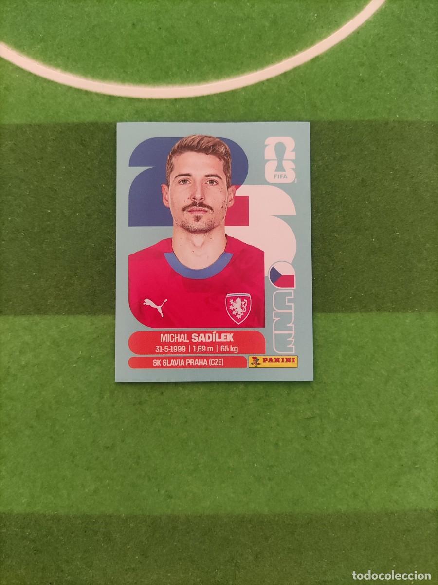 Cromos de f&uacute;tbol: Sadilek Republica Checa CZE 9 Sticker Mundial 2026 FIFA World Cup / Sin pegar