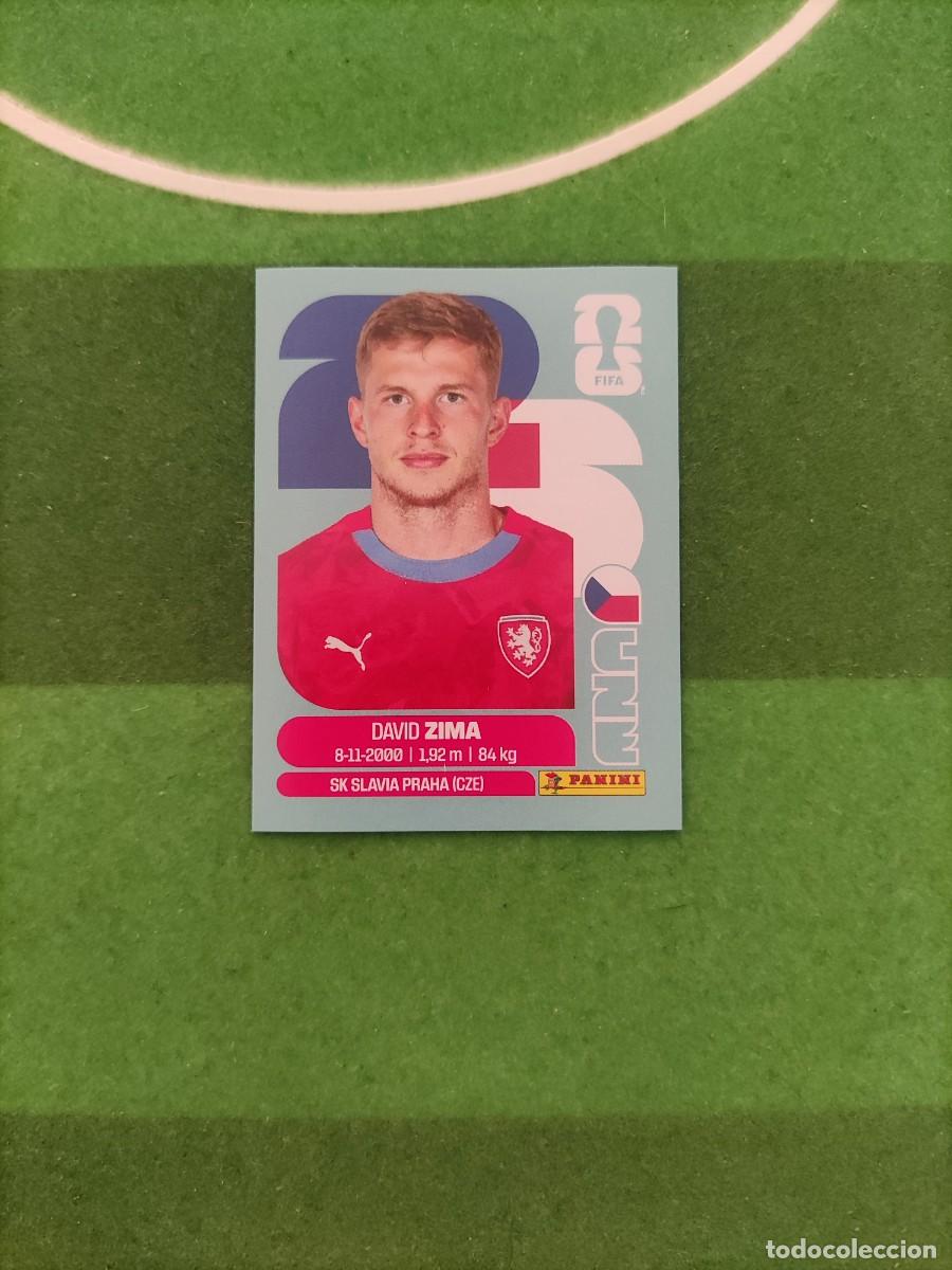Cromos de f&uacute;tbol: Zima Republica Checa CZE 8 Sticker Mundial 2026 FIFA World Cup / Sin pegar