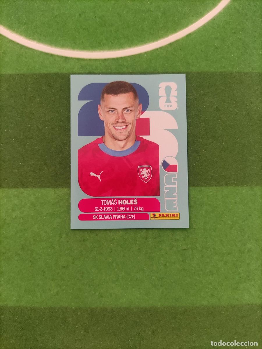 Cromos de f&uacute;tbol: Holes Republica Checa CZE 7 Sticker Mundial 2026 FIFA World Cup / Sin pegar