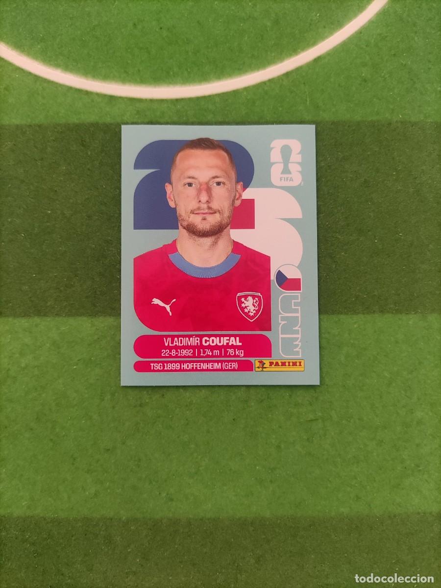 Cromos de f&uacute;tbol: Coufal Republica Checa CZE 5 Sticker Mundial 2026 FIFA World Cup / Sin pegar