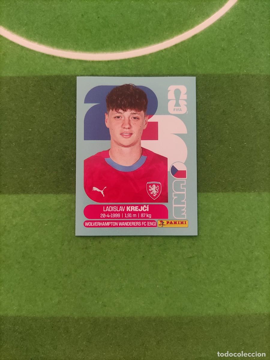 Cromos de f&uacute;tbol: Krejci Republica Checa CZE 4 Sticker Mundial 2026 FIFA World Cup / Sin pegar