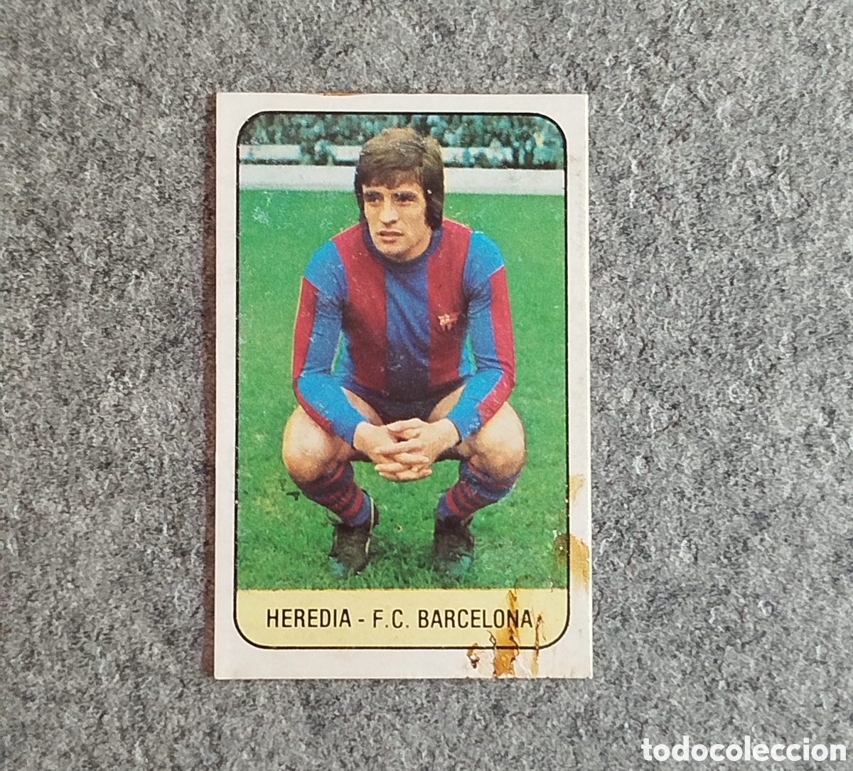 Cromos de f&uacute;tbol: HEREDIA F.C. BARCELONA 78 79 1978 1979 EDICIONES ESTE DESPEGADO CROMO