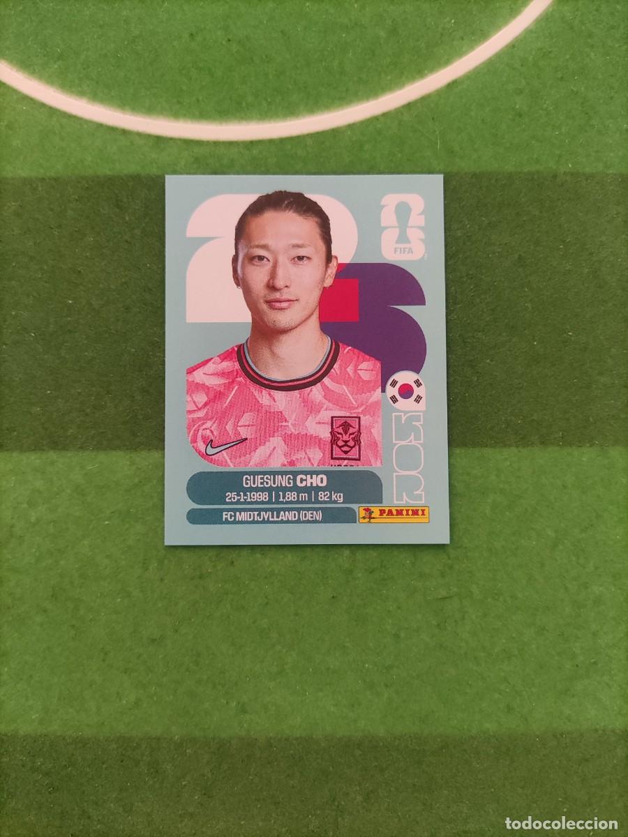 Cromos de f&uacute;tbol: Cho Corea del Sur KOR 17 Sticker Mundial 2026 FIFA World Cup / Sin pegar