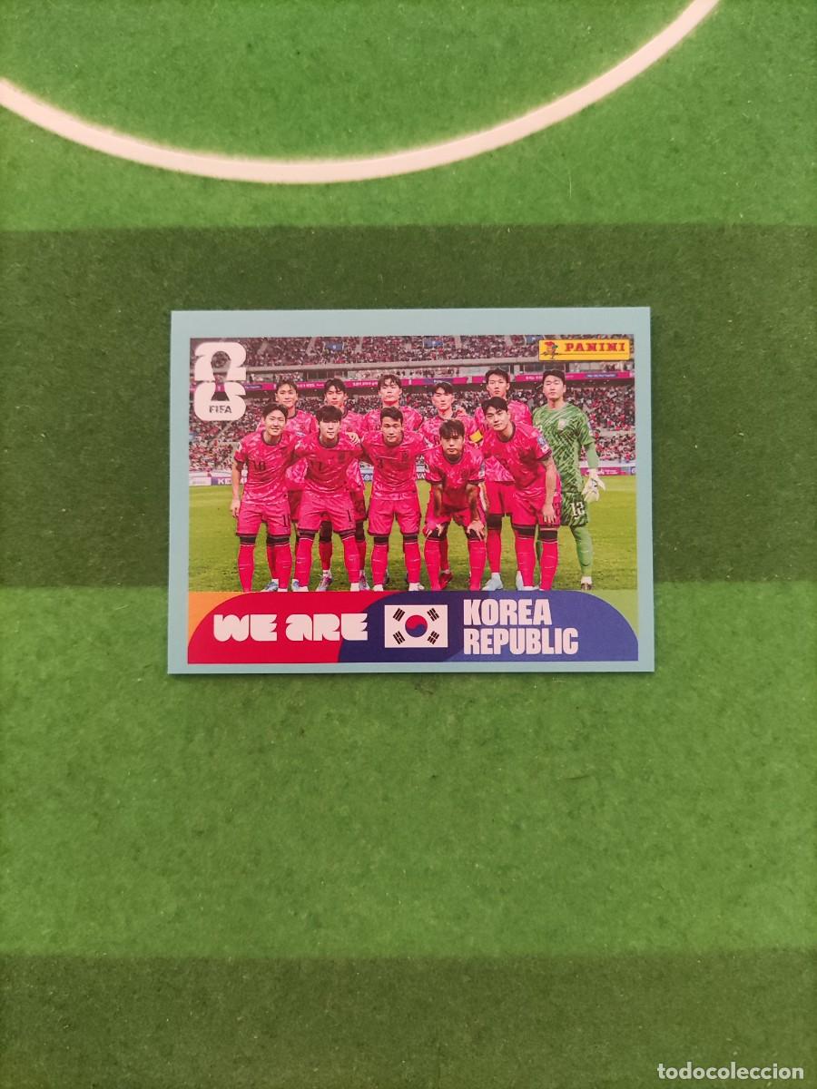 Cromos de f&uacute;tbol: We are Corea del Sur KOR 13 Sticker Mundial 2026 FIFA World Cup / Sin pegar