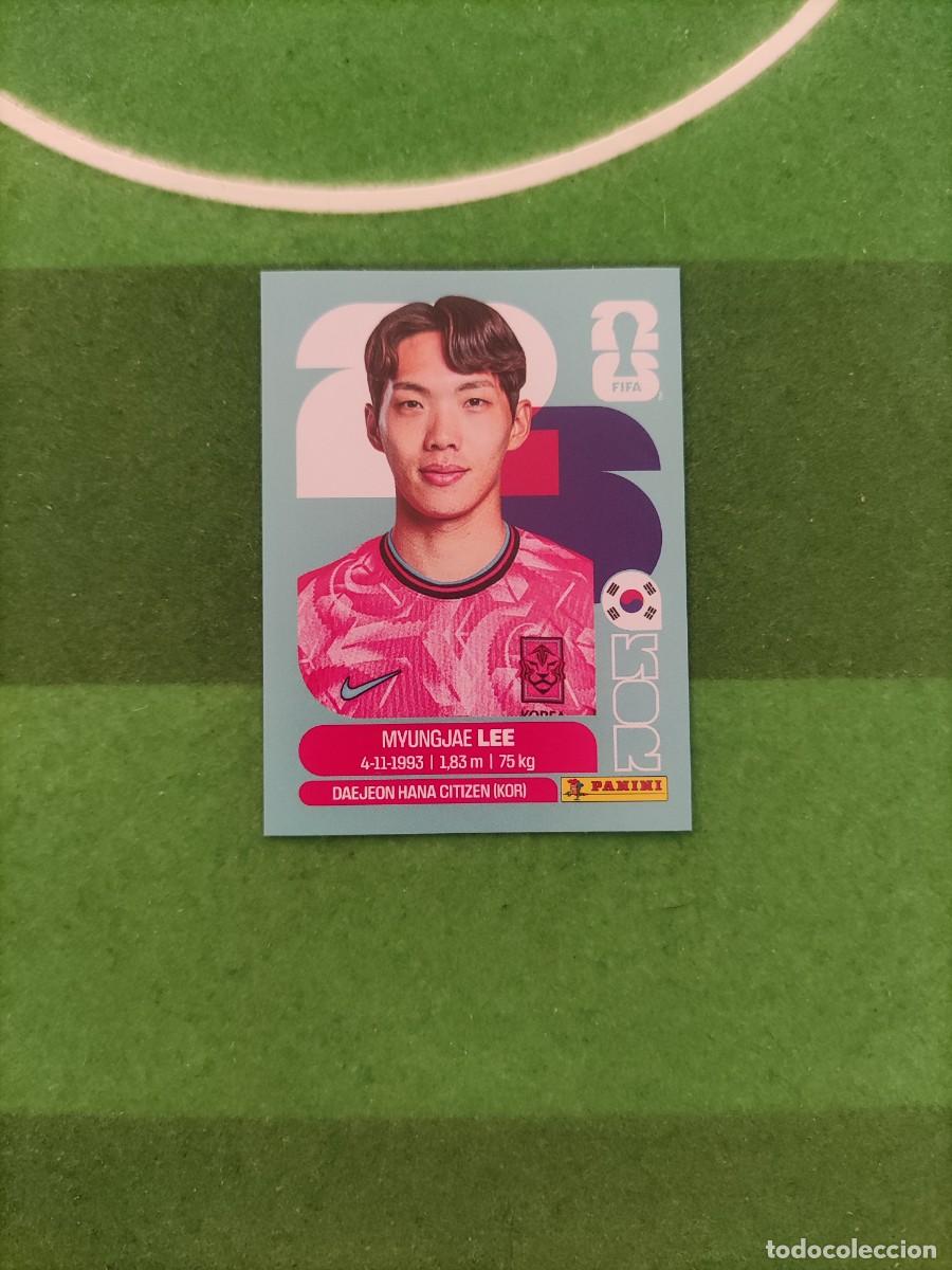 Cromos de f&uacute;tbol: Lee Corea del Sur KOR 9 Sticker Mundial 2026 FIFA World Cup / Sin pegar