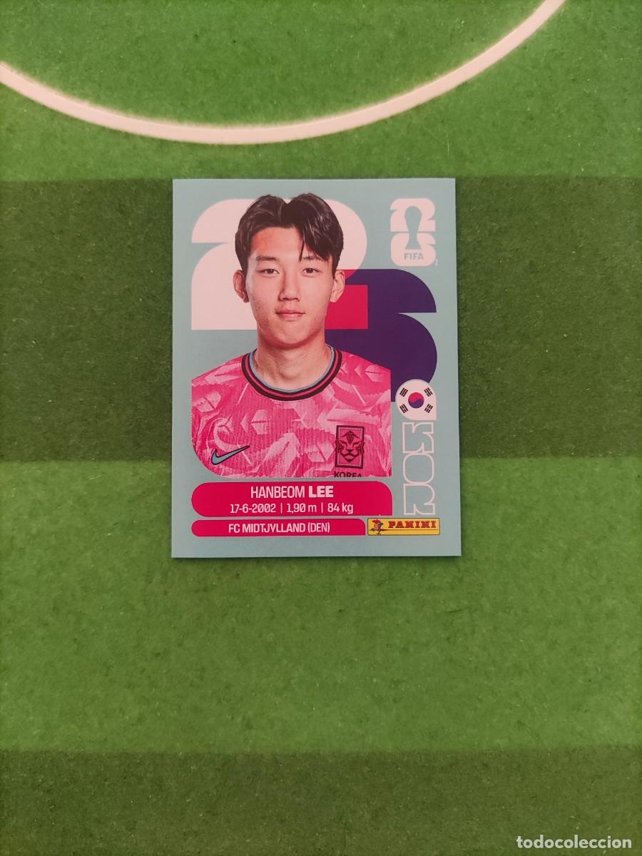 Cromos de f&uacute;tbol: Lee Corea del Sur KOR 7 Sticker Mundial 2026 FIFA World Cup / Sin pegar