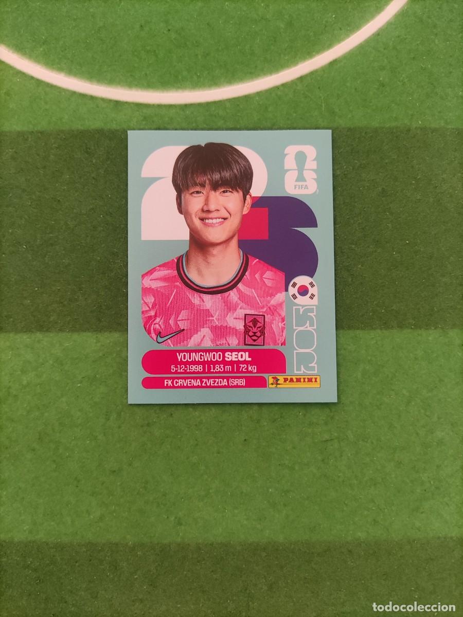 Cromos de f&uacute;tbol: Seol Corea del Sur KOR 6 Sticker Mundial 2026 FIFA World Cup / Sin pegar