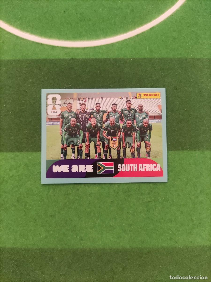 Cromos de f&uacute;tbol: We are Sud&aacute;frica RSA 13 Sticker Mundial 2026 FIFA World Cup / Sin pegar
