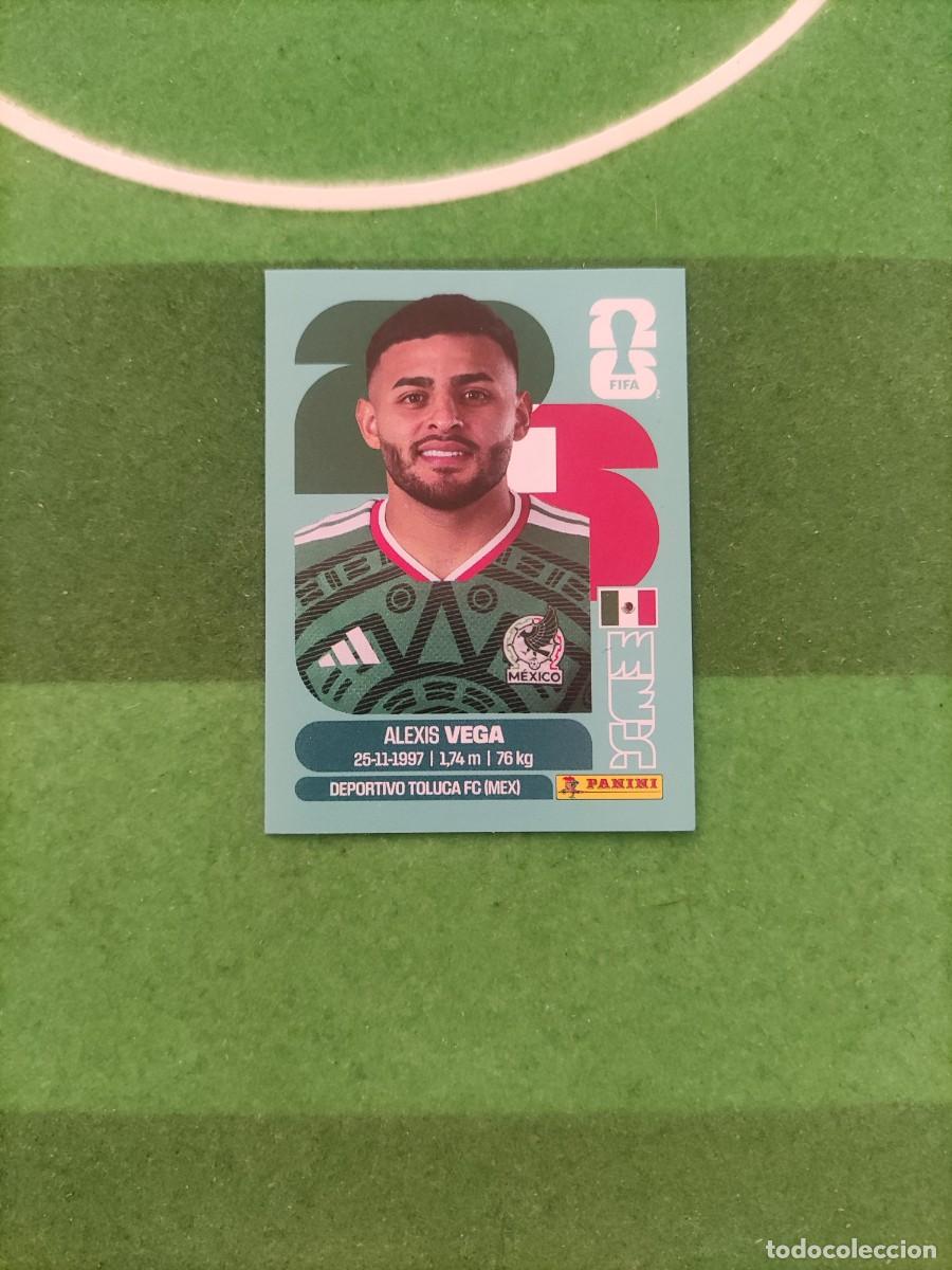 Cromos de f&uacute;tbol: Vega M&eacute;xico MEX 18 Sticker Mundial 2026 FIFA World Cup / Sin pegar