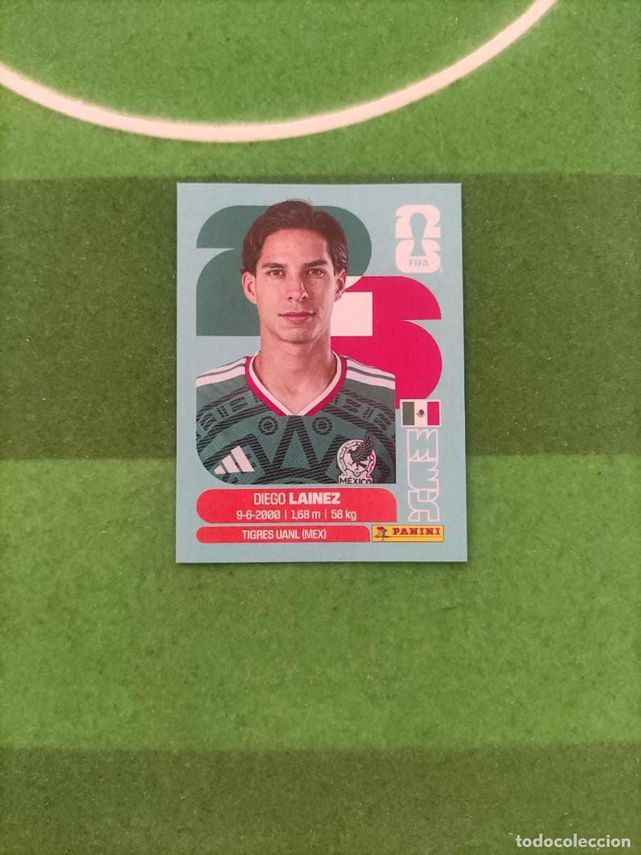 Cromos de f&uacute;tbol: Lainez M&eacute;xico MEX 8 Sticker Mundial 2026 FIFA World Cup / Sin pegar