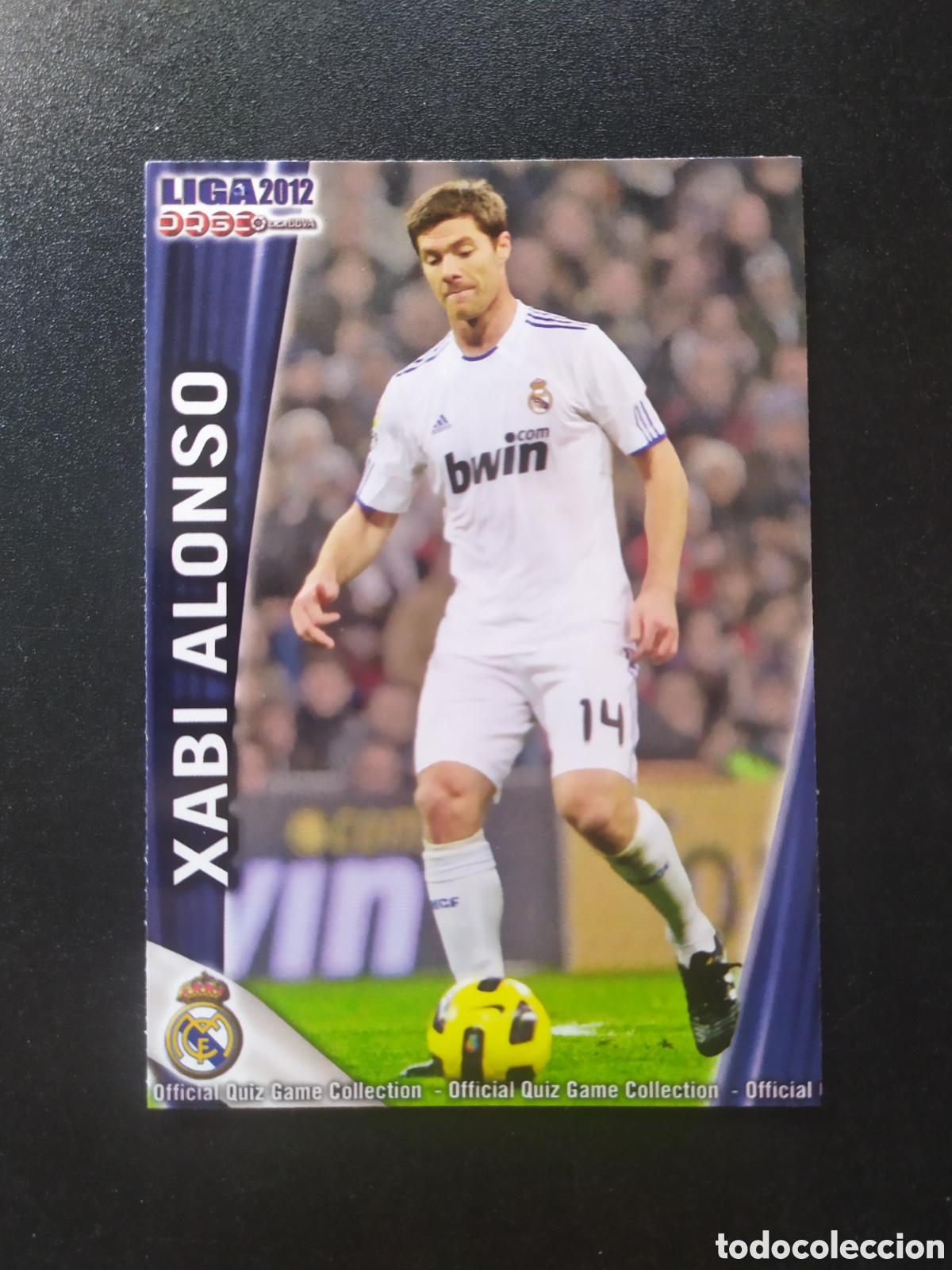 Cromos de f&uacute;tbol: Mundicromo fichas liga 2011 2012 11 12 Xabi Alonso n&deg; 40 Real Madrid