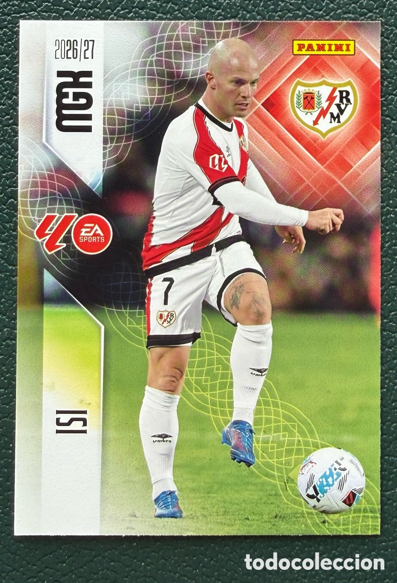 Cromos de Futebol: 302 ISI RAYO VALLECANO FICHAS ALBUM MEGACRACKS 2026 2027 MGK 26 27