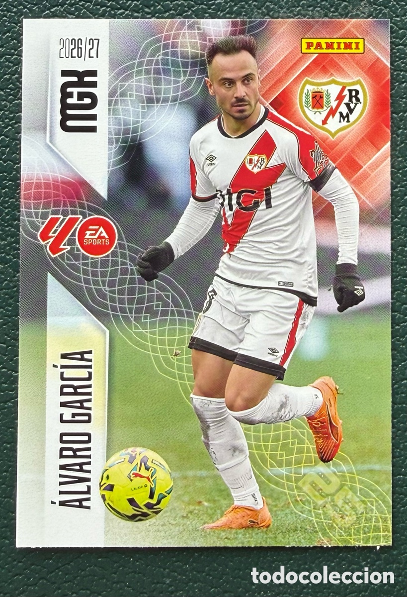 Cromos de Futebol: 303 ALVARO GARCIA RAYO VALLECANO FICHAS ALBUM MEGACRACKS 2026 2027 MGK 26 27