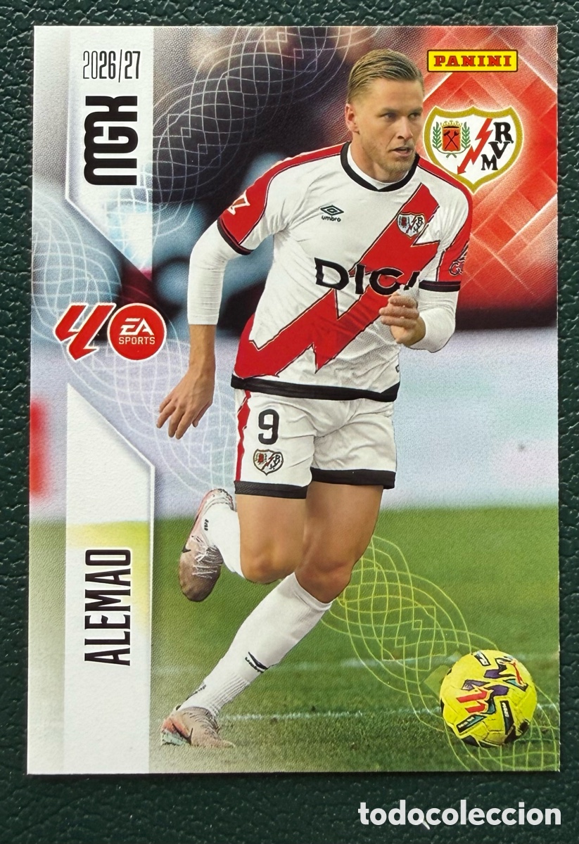 Cromos de Futebol: 306 ALEMAO RAYO VALLECANO FICHAS ALBUM MEGACRACKS 2026 2027 MGK 26 27