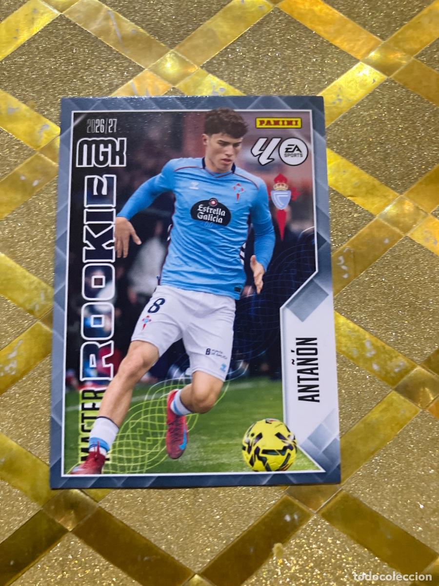 Football Stickers: CROMO FUTBOL NUMERO 407 ANTA&Ntilde;ON CELTA DE VIGO MASTER ROOKIE LIGA 2026 2027 MEGACRAKS MGK PANINI !