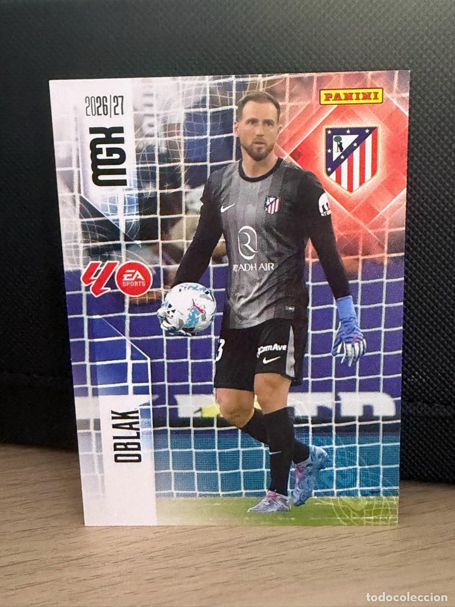 Cromos de f&uacute;tbol: 56 MegaCracks 2026 2027 Oblak - Atl&eacute;tico de Madrid