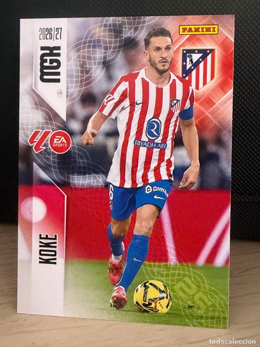 Cromos de f&uacute;tbol: 64 MegaCracks 2026 2027 Koke - Atl&eacute;tico de Madrid