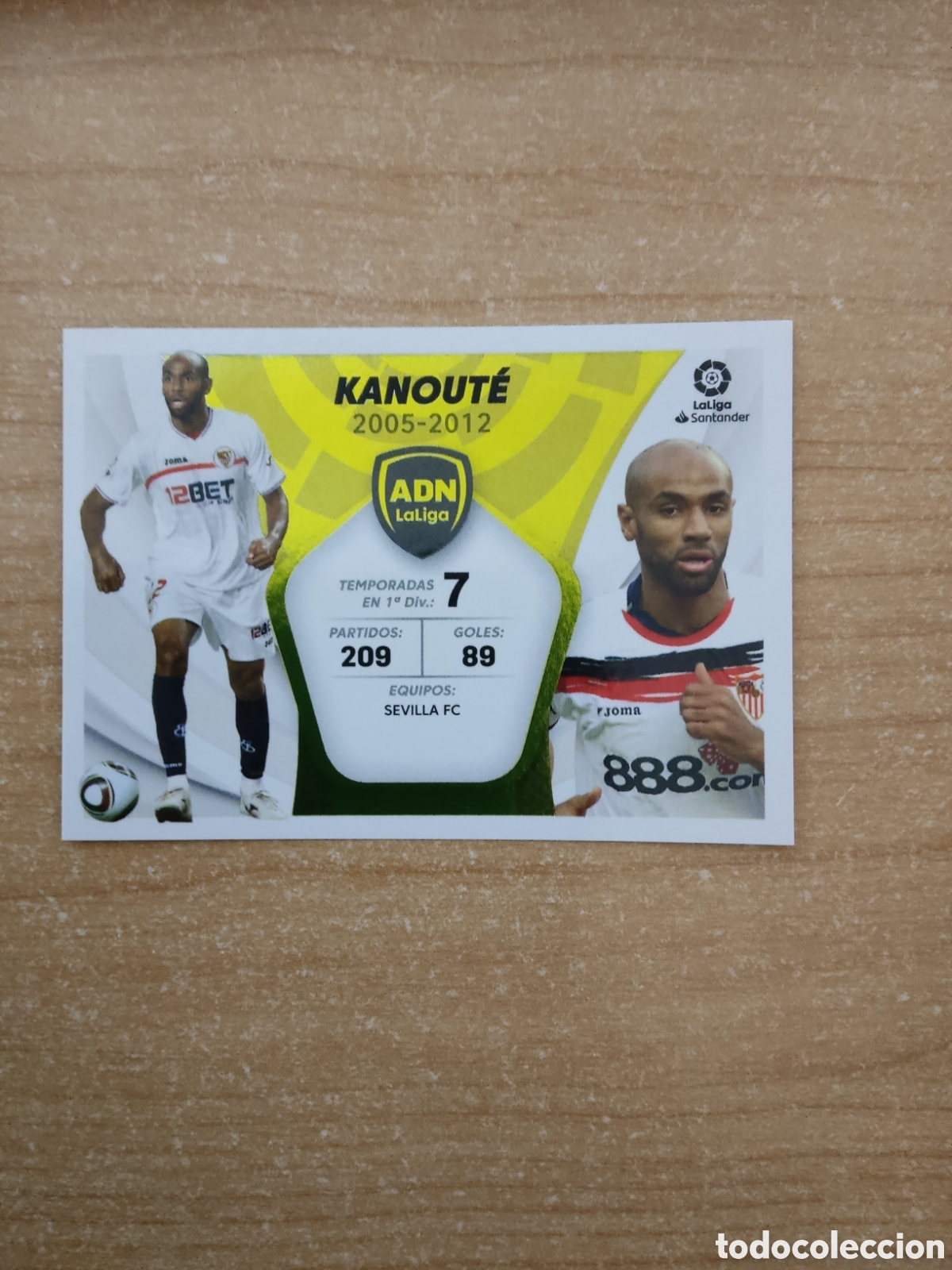 Cromos de f&uacute;tbol: 16 KANOUTE SEVILLA ADN LA LIGA 2021 2022