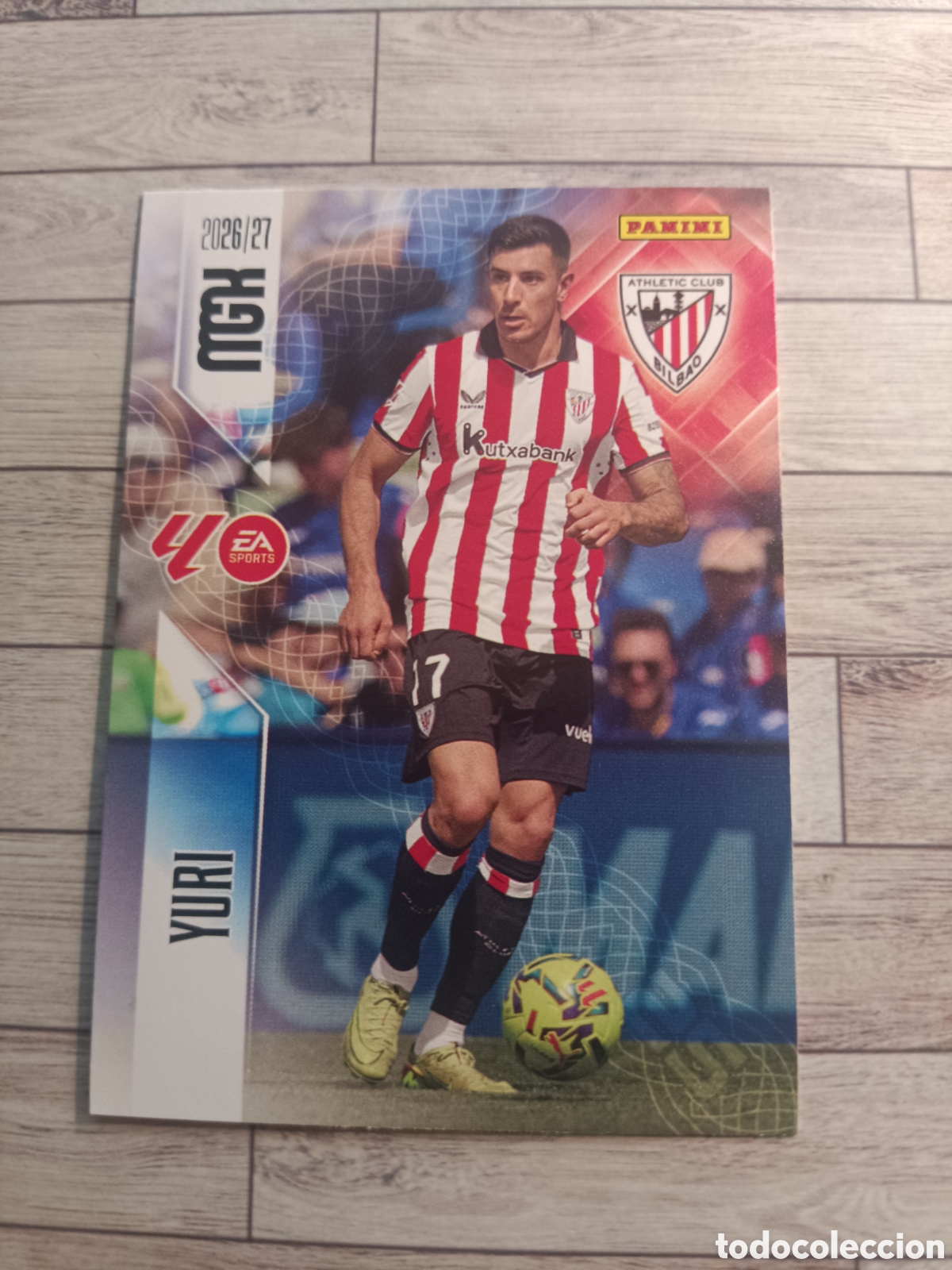 Cartes &agrave; collectionner de Football: 44 YURI ATHLETIC DE BILBAO MEGACRACKS MGK 26 27 PANINI 2026 2027
