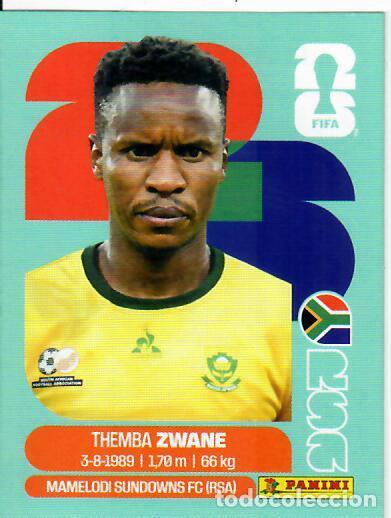 Cartes &agrave; collectionner de Football: CROMO PANINI MUNDIAL WORLD CUP 2026 - UPDATE SET ACTUALIZACI&Oacute;N - ZWANE - SUD&Aacute;FRICA