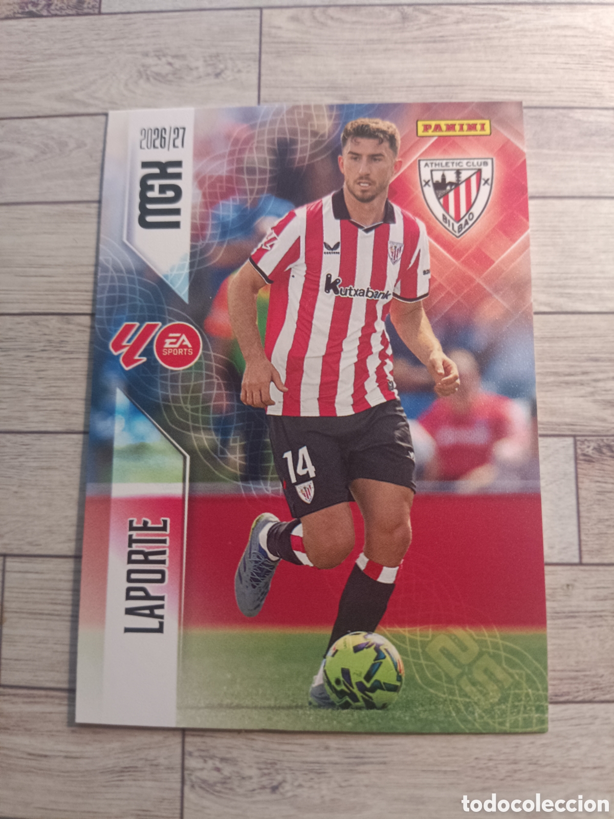 Cartes &agrave; collectionner de Football: 43 LAPORTE ATHLETIC DE BILBAO MEGACRACKS MGK 26 27 PANINI 2026 2027
